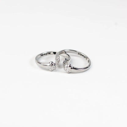 Anillo “SIEMPRE” Abrazo patita + OTRO GRATIS (2x1)