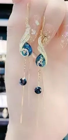 PENDIENTES PEACOCK